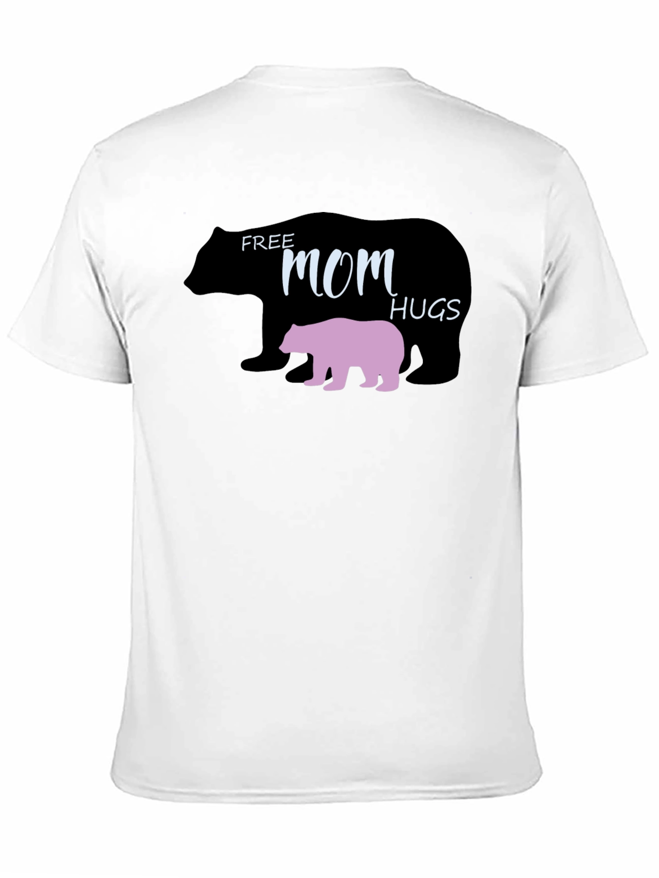 Free Mom Hugs Bear Graphic T-Shirt