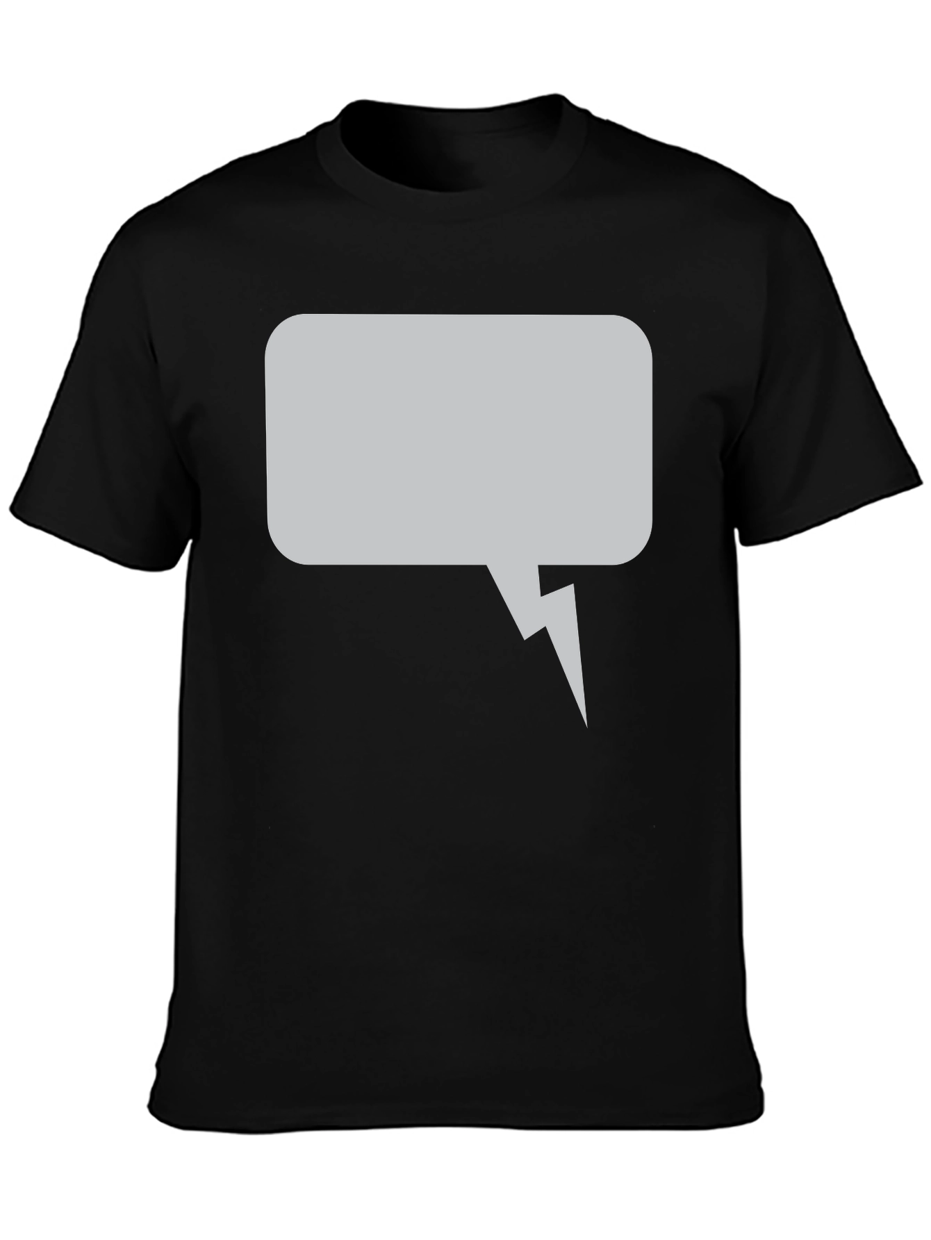 Mens Graphic Tee - Speech Bubble Design