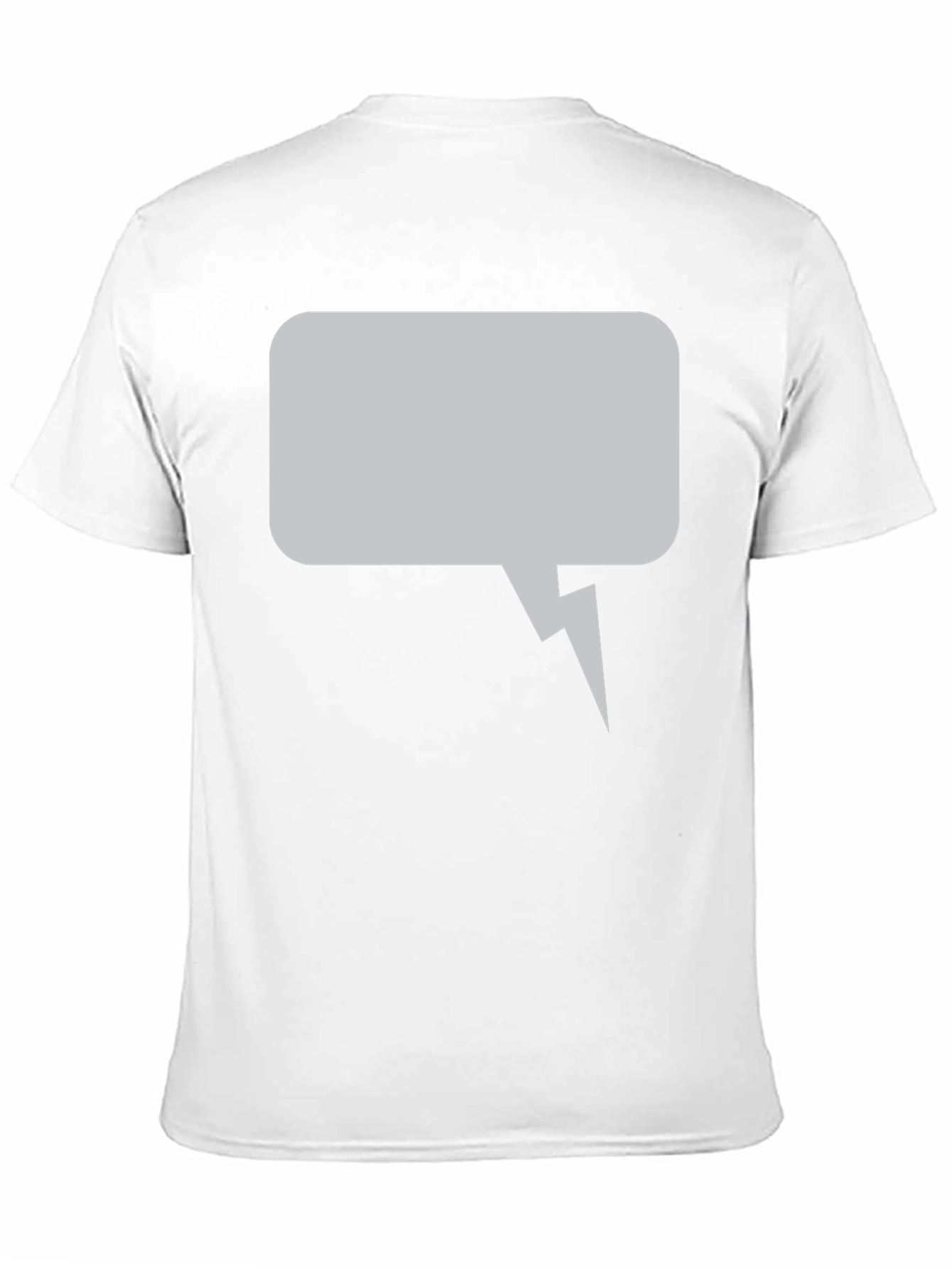 Mens Graphic Tee - Speech Bubble Design