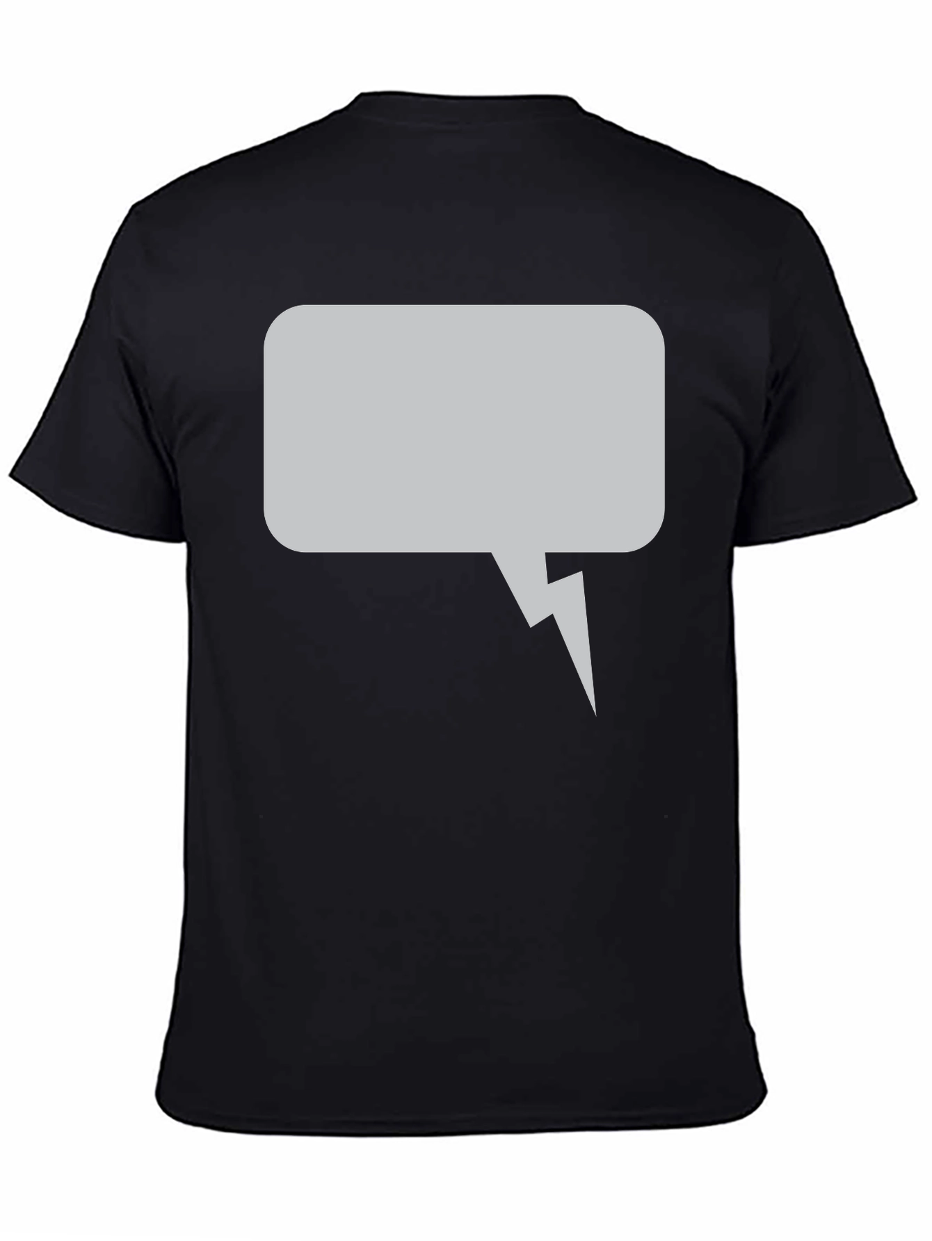 Mens Graphic Tee - Speech Bubble Design