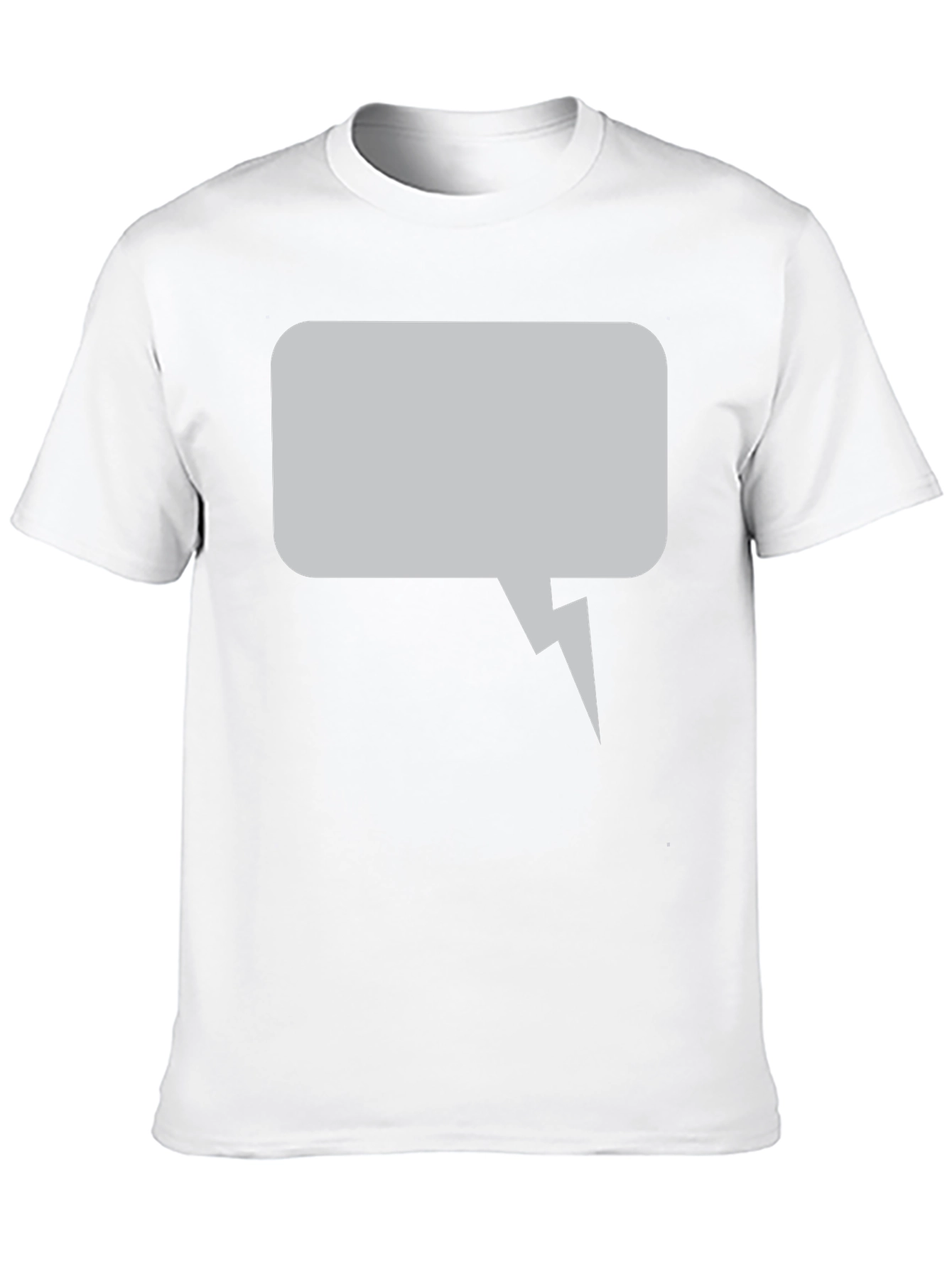 Mens Graphic Tee - Speech Bubble Design