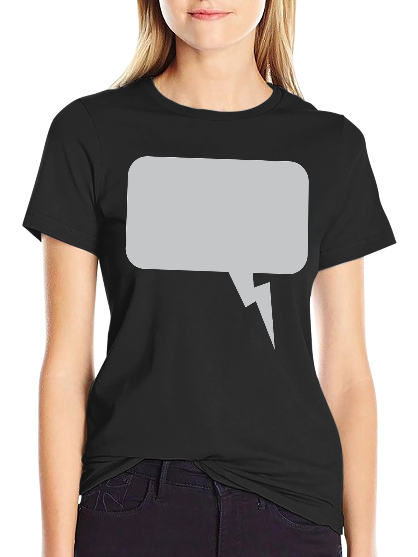 Mens Graphic Tee - Speech Bubble Design