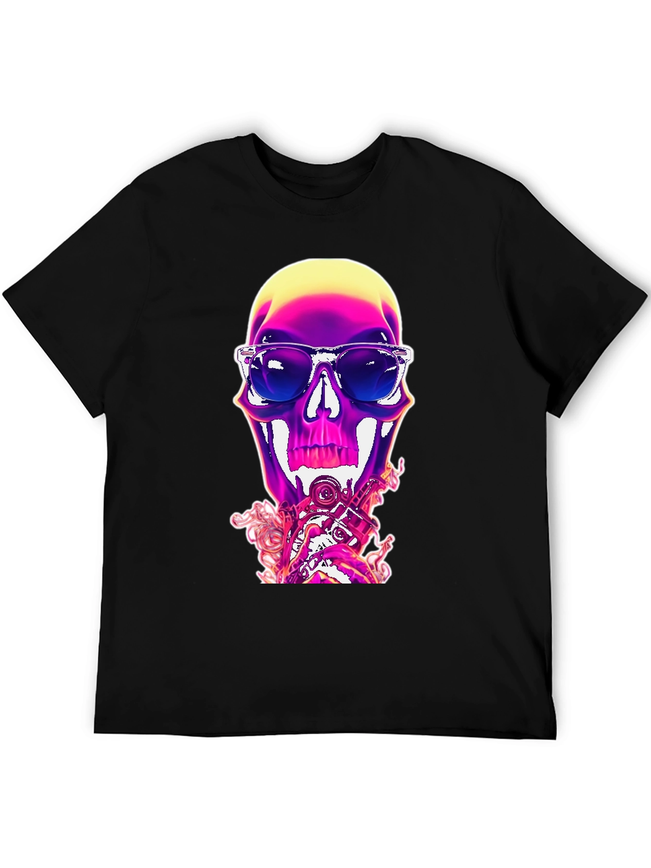 Skull Graphic Tee - Cool & Edgy Style