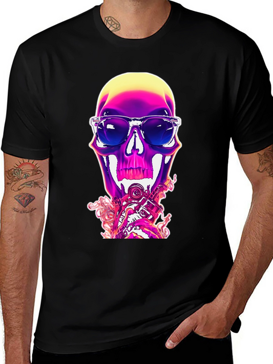 Skull Graphic Tee - Cool & Edgy Style