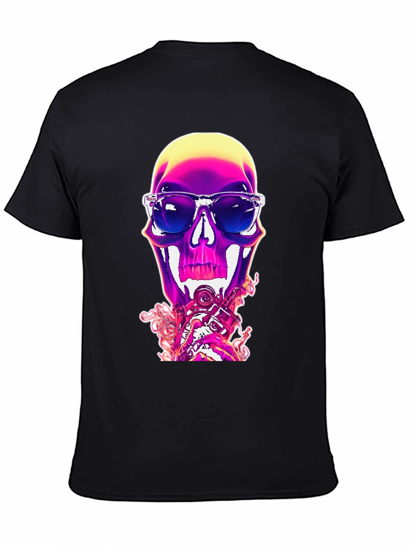 Skull Graphic Tee - Cool & Edgy Style