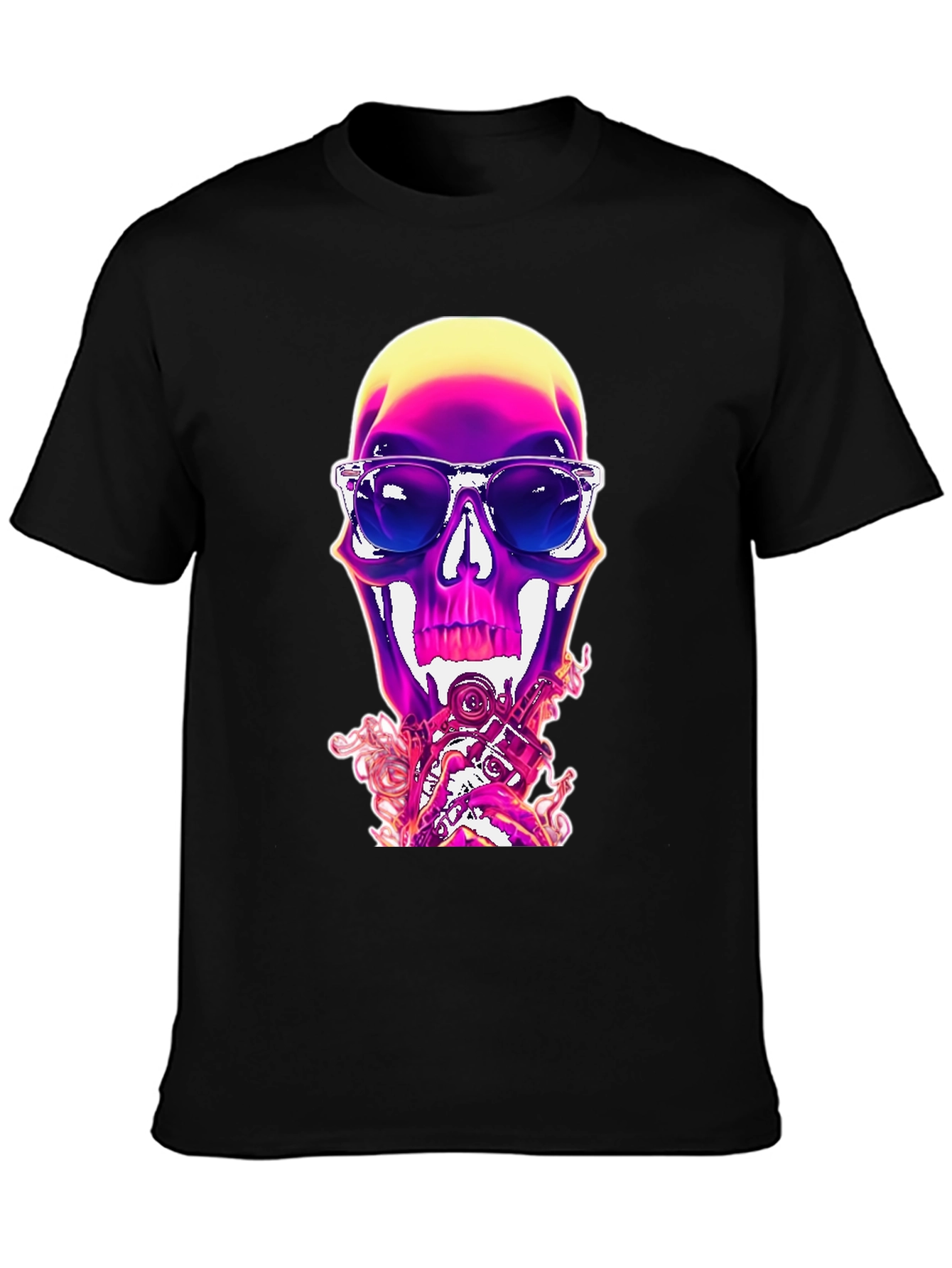 Skull Graphic Tee - Cool & Edgy Style