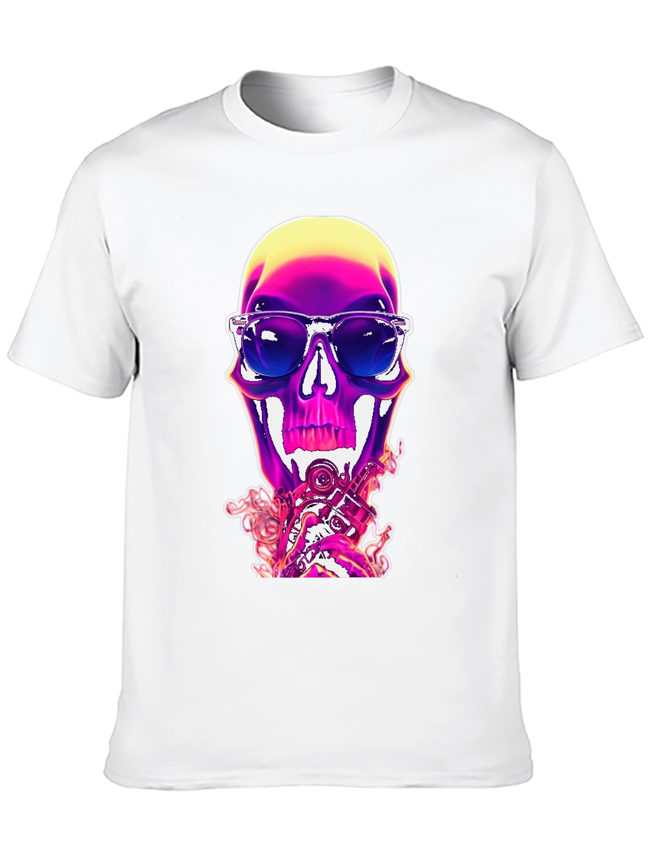 Skull Graphic Tee - Cool & Edgy Style