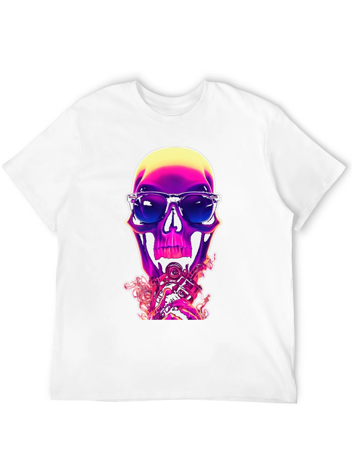 Skull Graphic Tee - Cool & Edgy Style