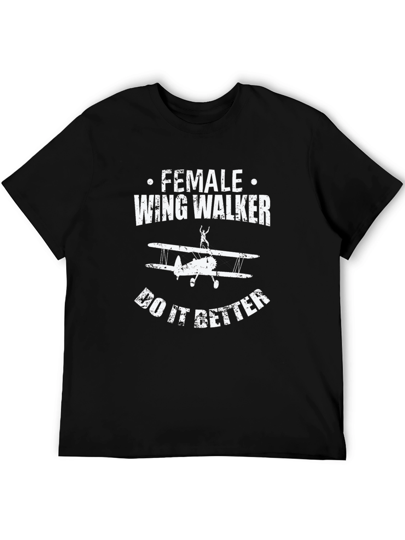 Female Wing Walker T-Shirt - Aviation Tee