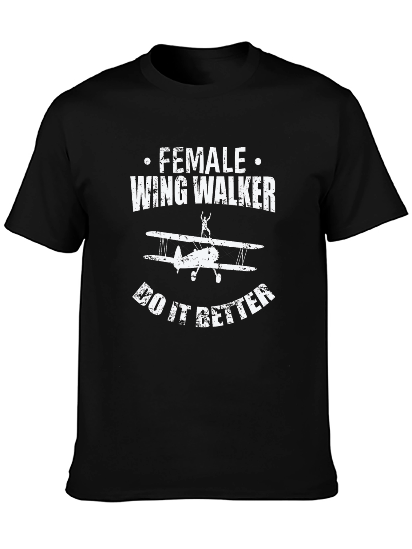 Female Wing Walker T-Shirt - Aviation Tee