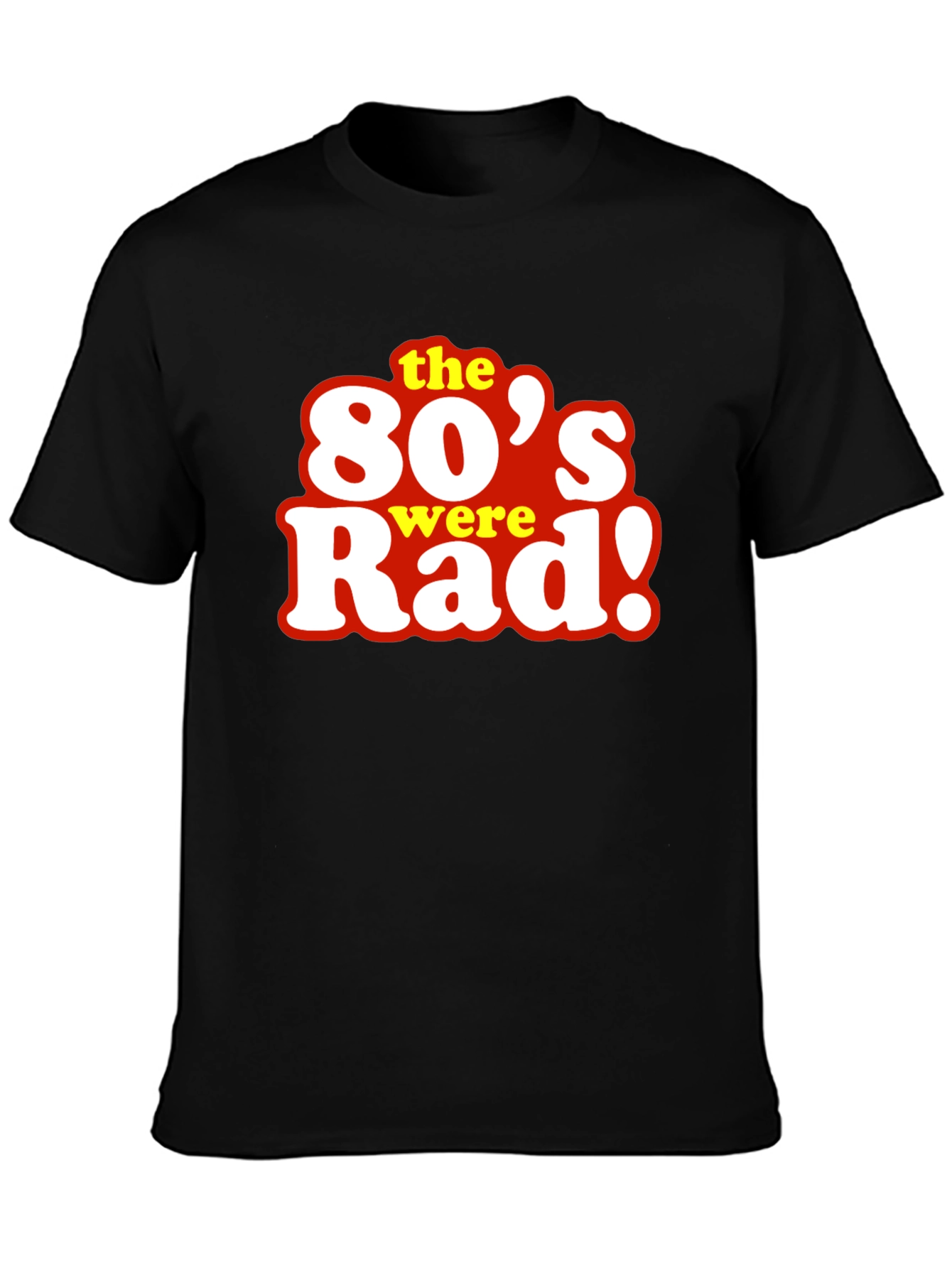 The 80s Were Rad! Graphic T-Shirt - Retro Style
