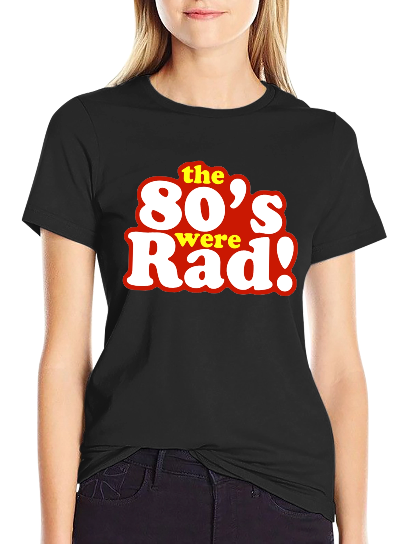 The 80s Were Rad! Graphic T-Shirt - Retro Style