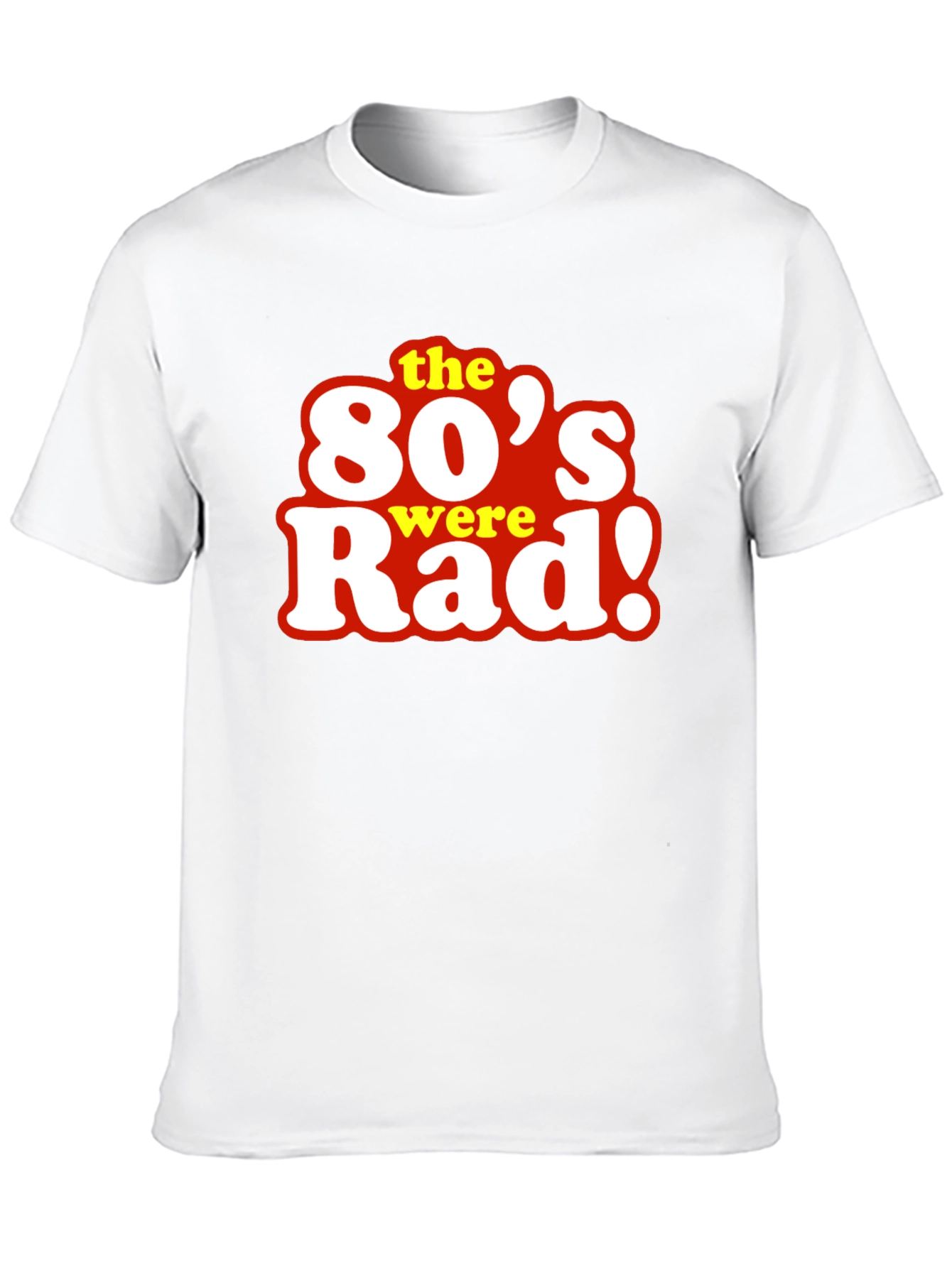The 80s Were Rad! Graphic T-Shirt - Retro Style