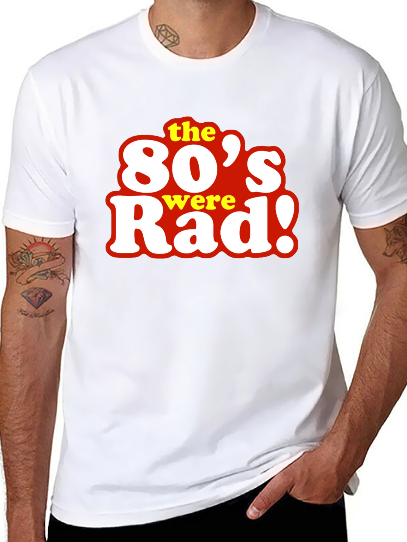 The 80s Were Rad! Graphic T-Shirt - Retro Style