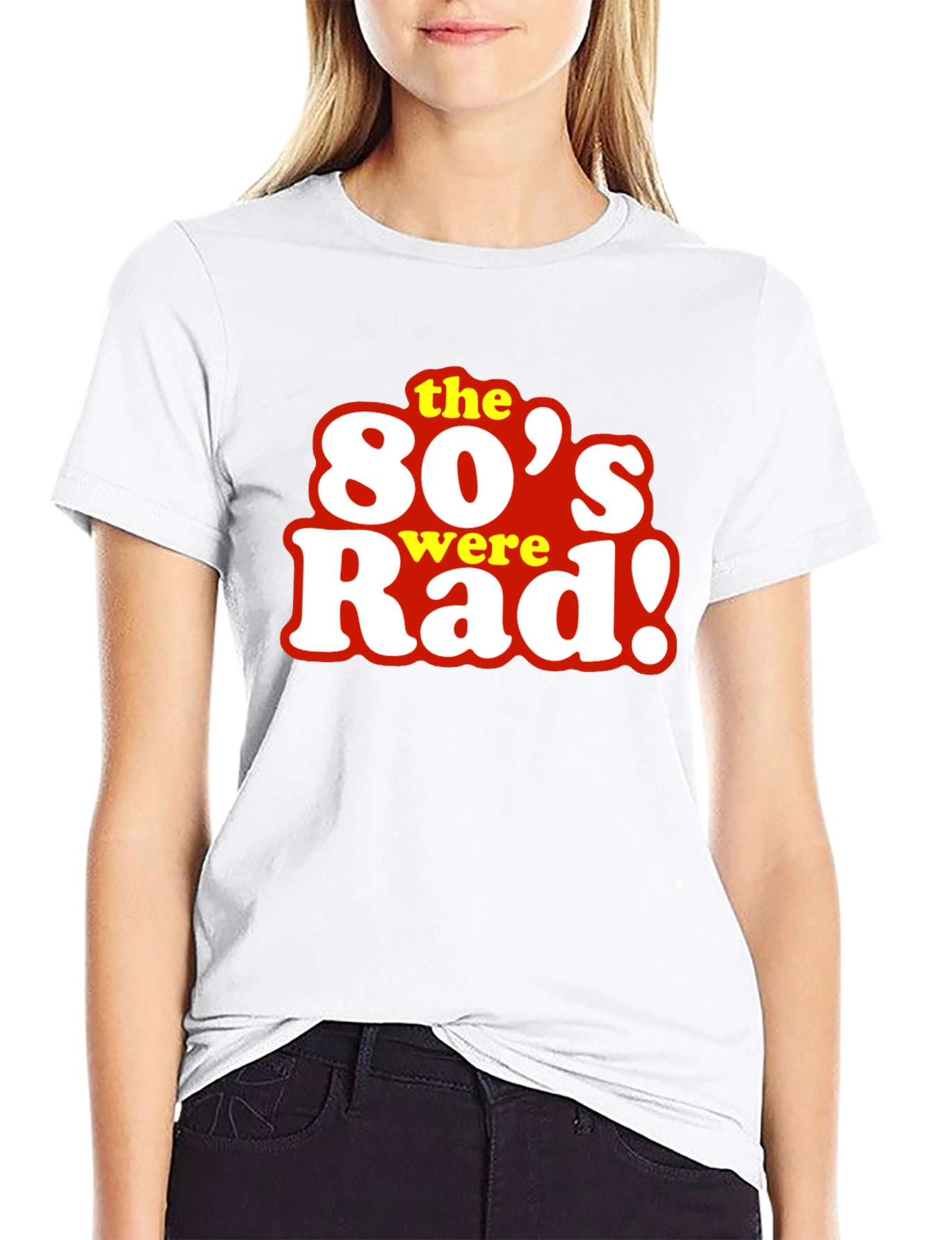 The 80s Were Rad! Graphic T-Shirt - Retro Style