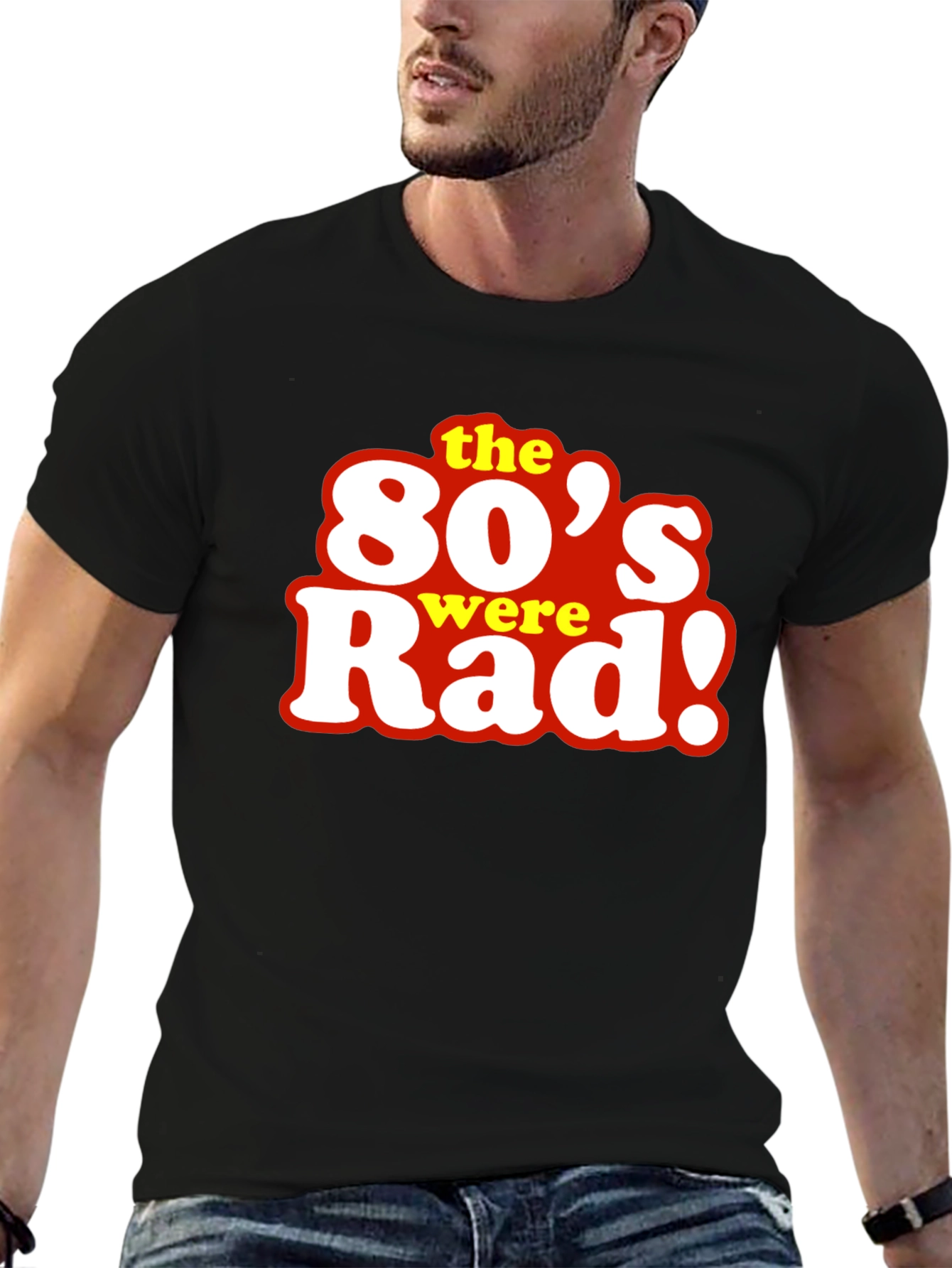 The 80s Were Rad! Graphic T-Shirt - Retro Style