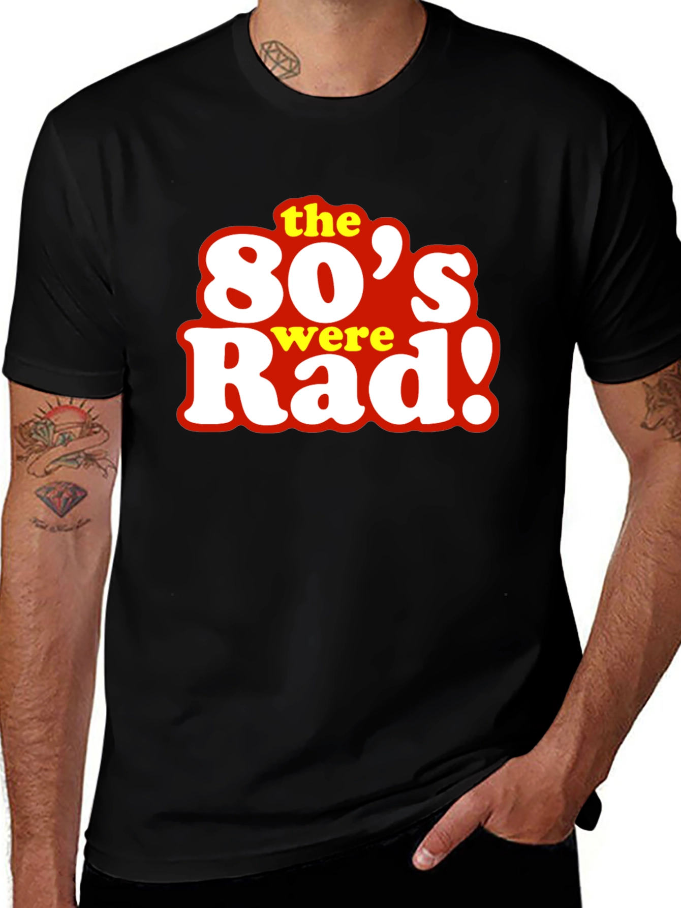 The 80s Were Rad! Graphic T-Shirt - Retro Style
