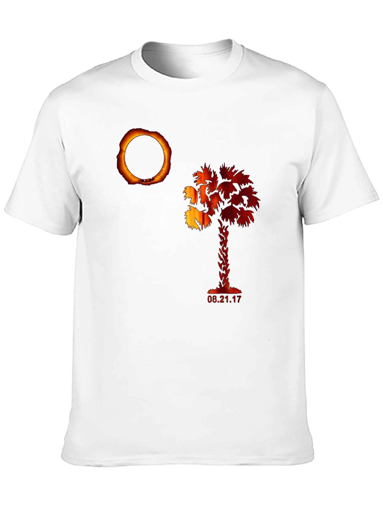 Eclipse Palm Tree Graphic Tee - 2017 Eclipse Shirt