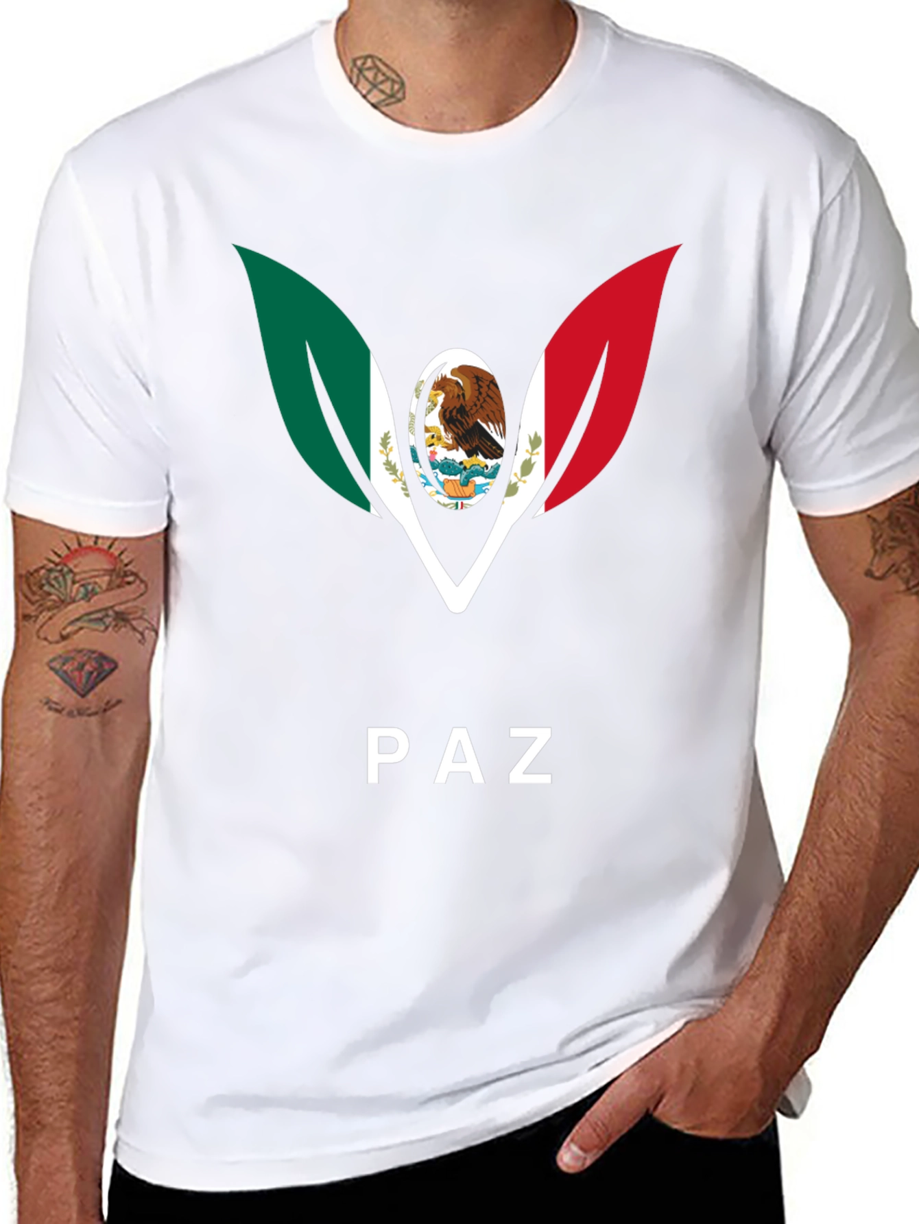 Mexican Eagle Paz T-Shirt