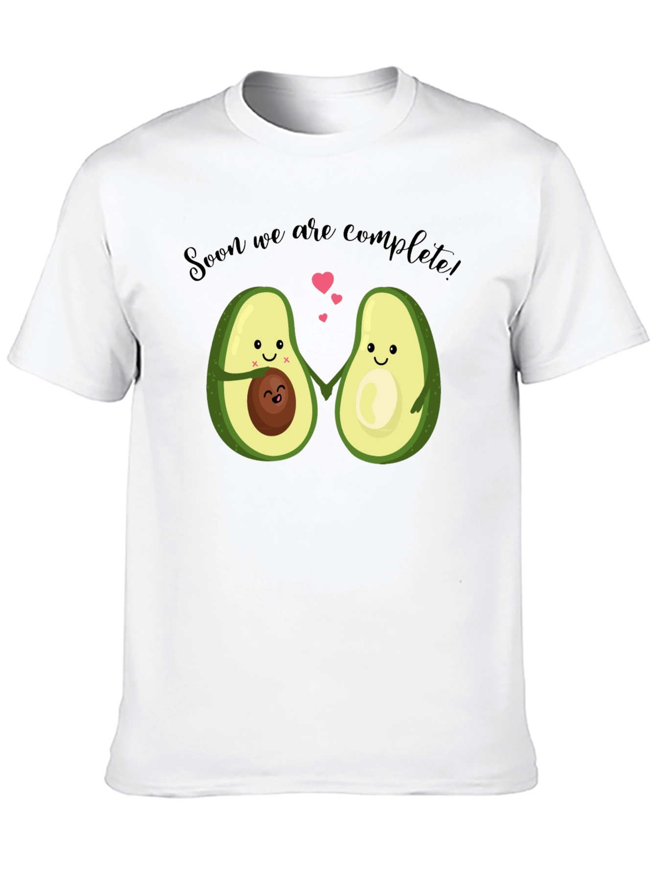 Soon We Are Complete Avocado Maternity T-Shirt