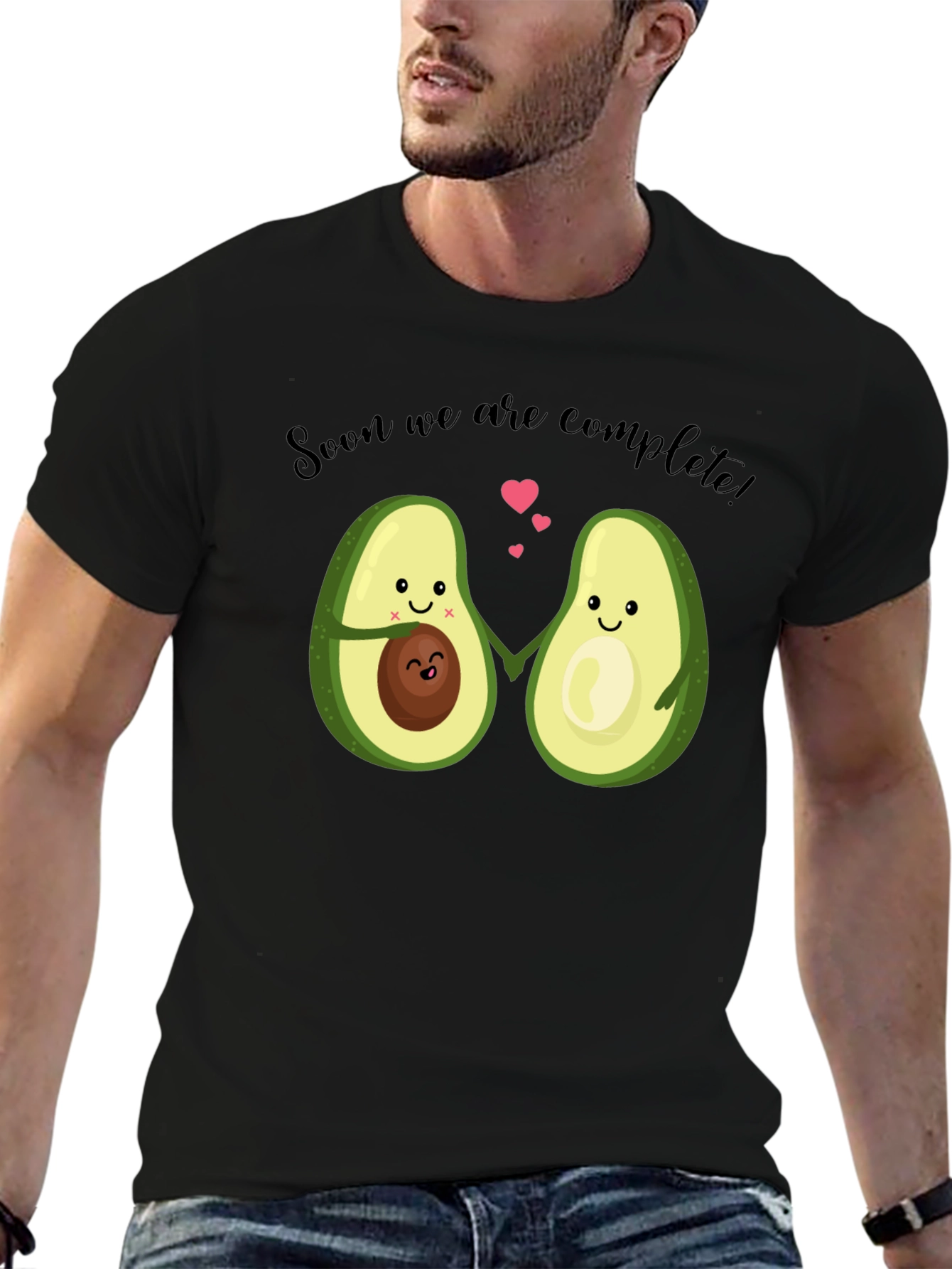 Soon We Are Complete Avocado Maternity T-Shirt