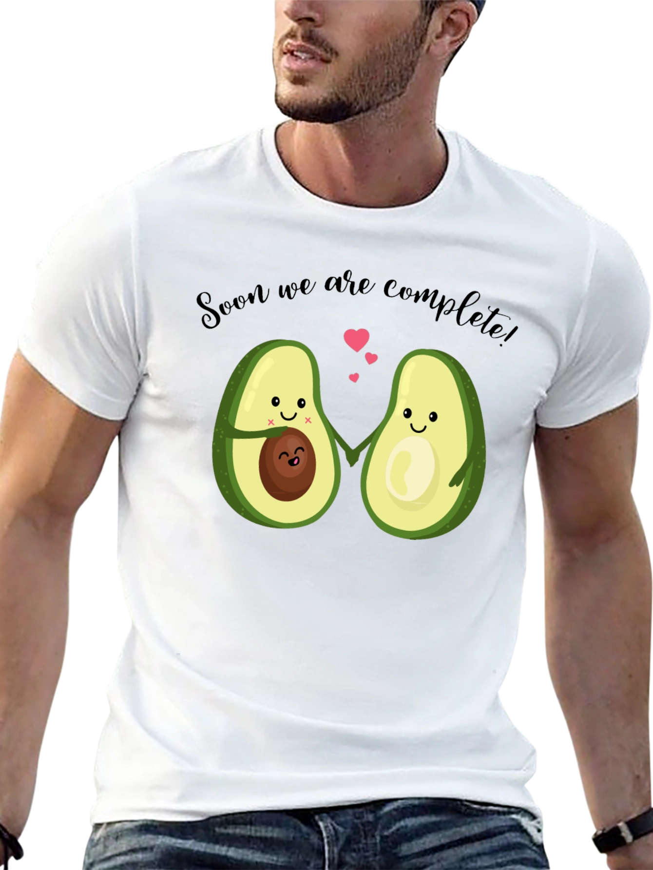 Soon We Are Complete Avocado Maternity T-Shirt