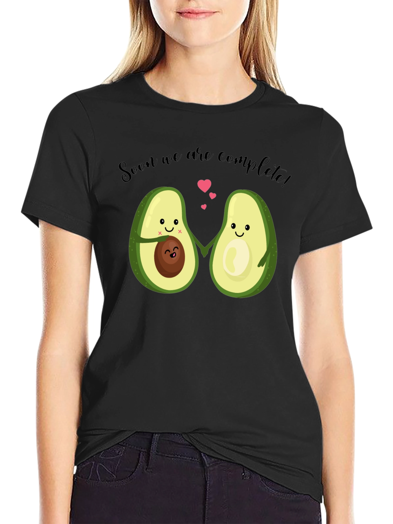 Soon We Are Complete Avocado Maternity T-Shirt