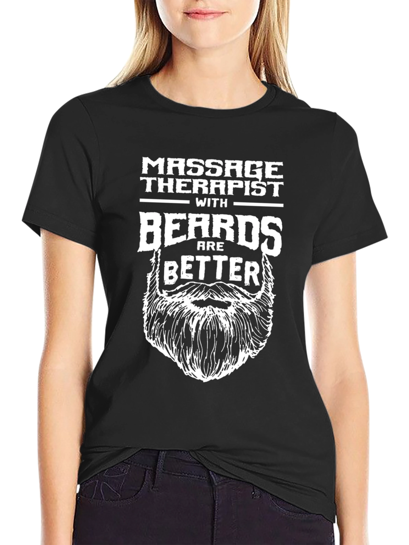 Massage Therapist with Beards T-Shirt
