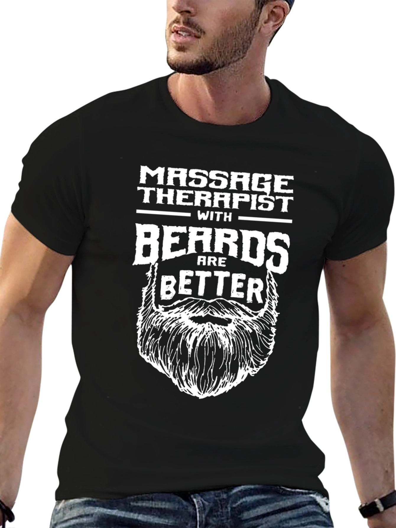 Massage Therapist with Beards T-Shirt