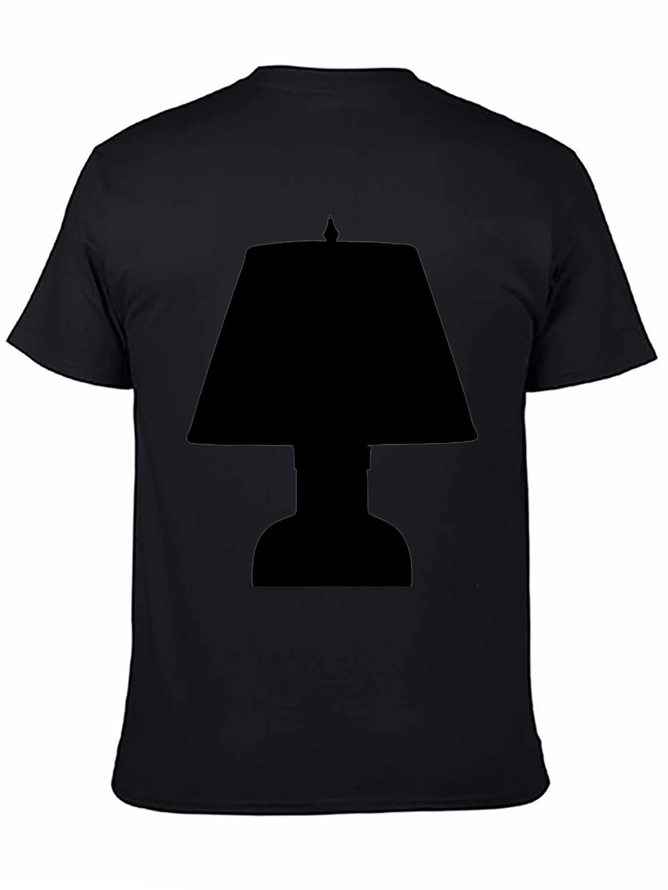 Silhouette Lamp Graphic Tee - Stylish & Unique