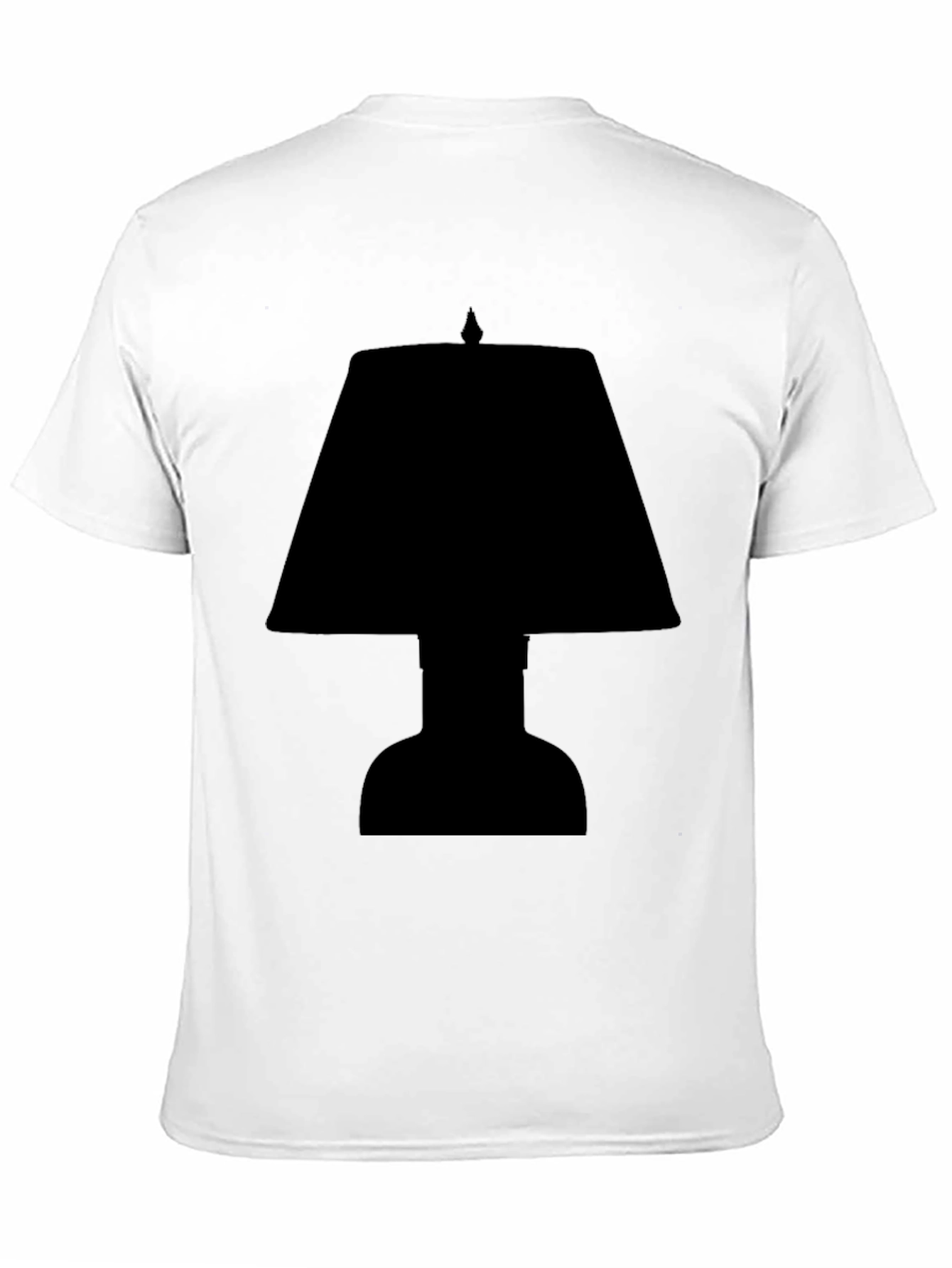 Silhouette Lamp Graphic Tee - Stylish & Unique
