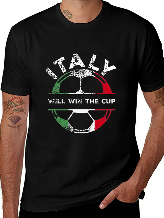 Italy Will Win the Cup Graphic T-Shirt