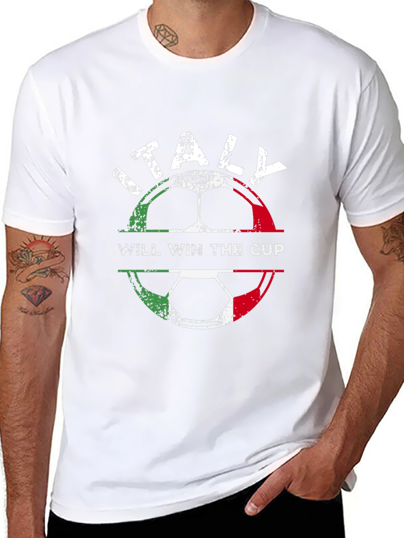 Italy Will Win the Cup Graphic T-Shirt