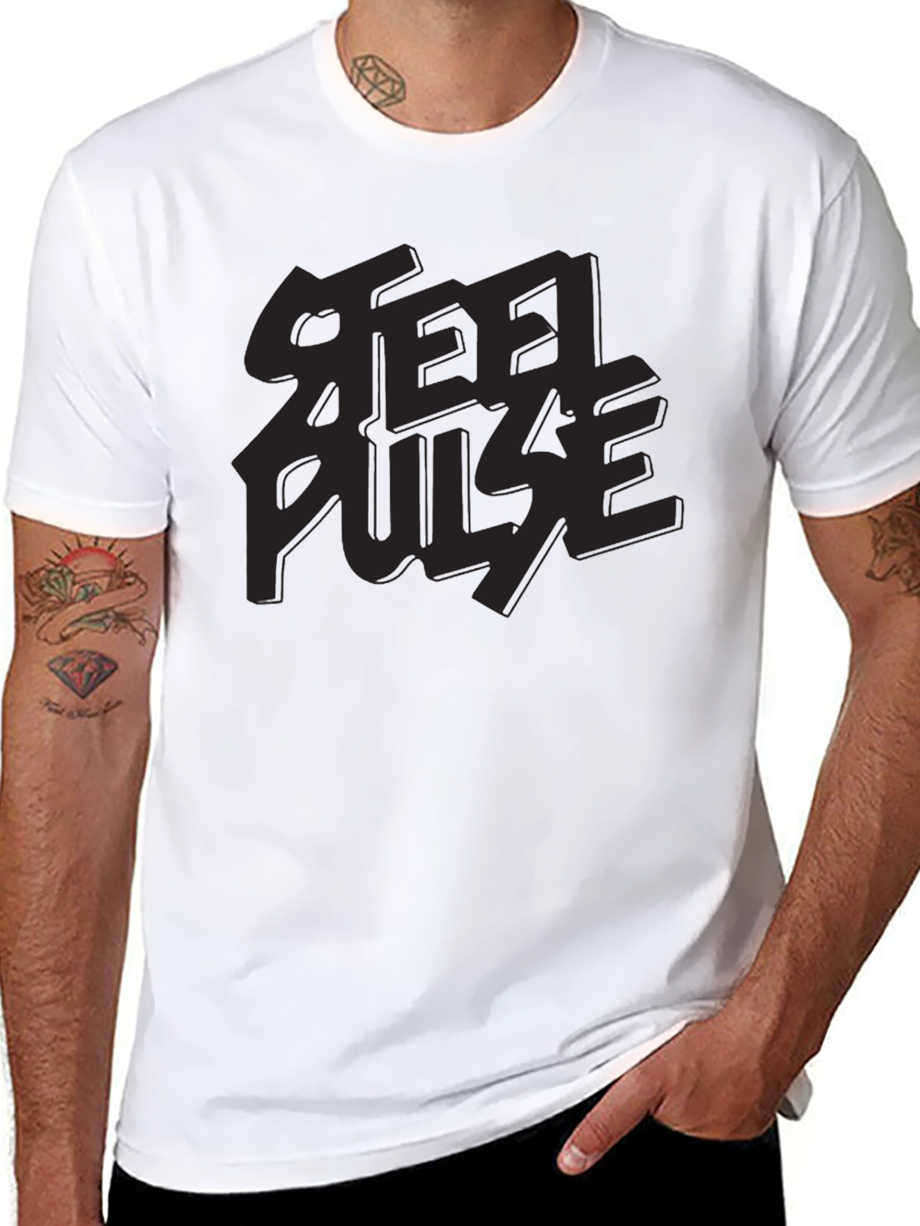 Steel Pulse Black Graphic Tee