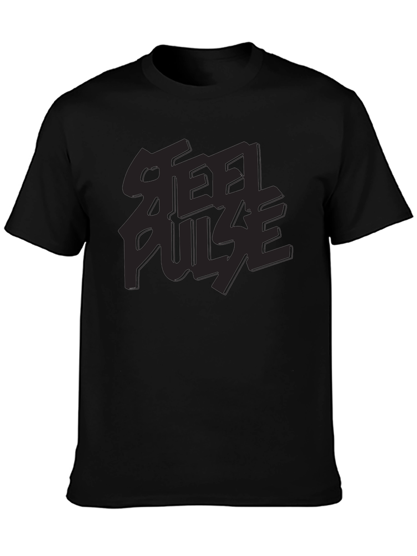 Steel Pulse Black Graphic Tee