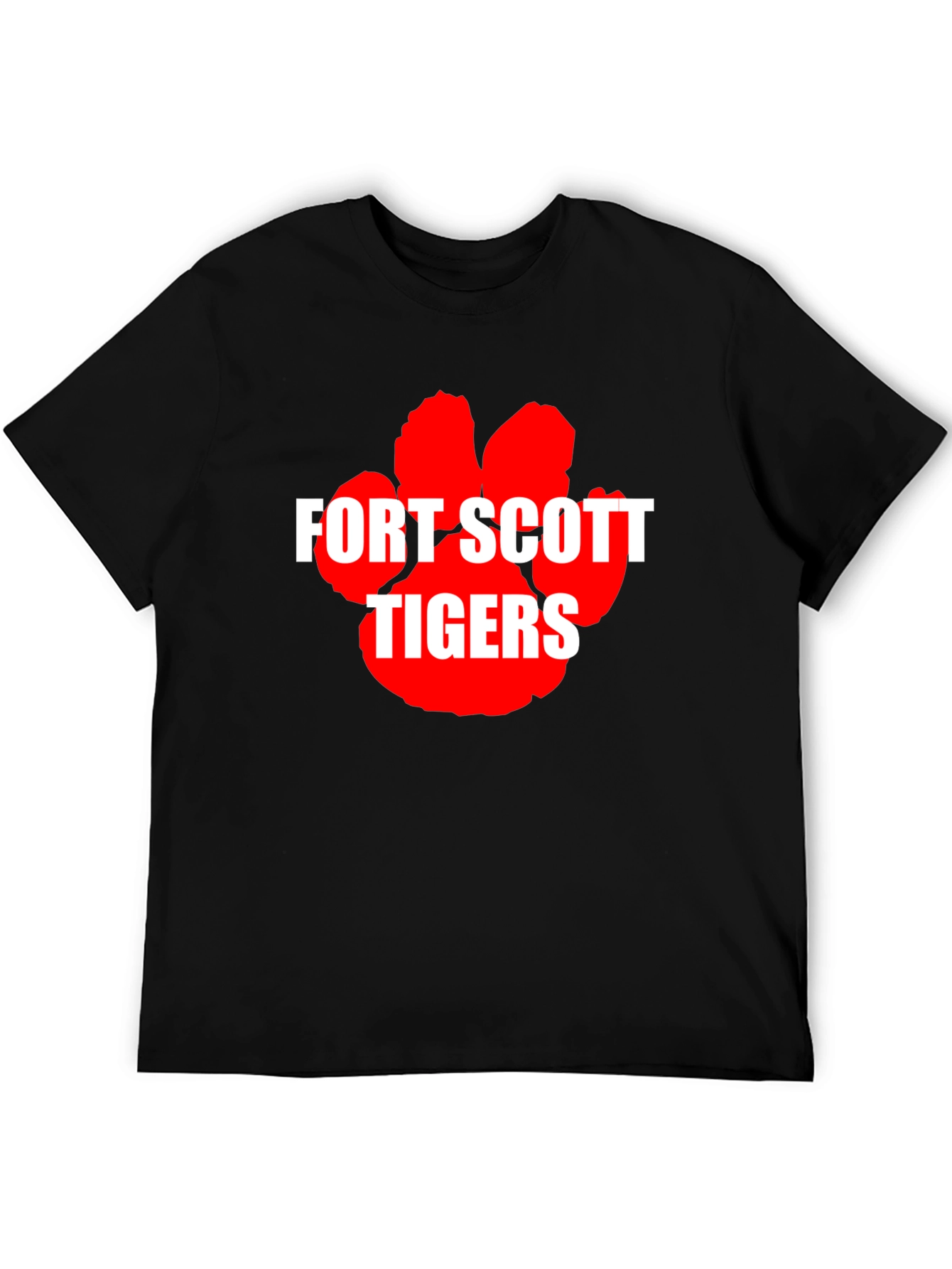 Fort Scott Tigers Graphic Tee - Black