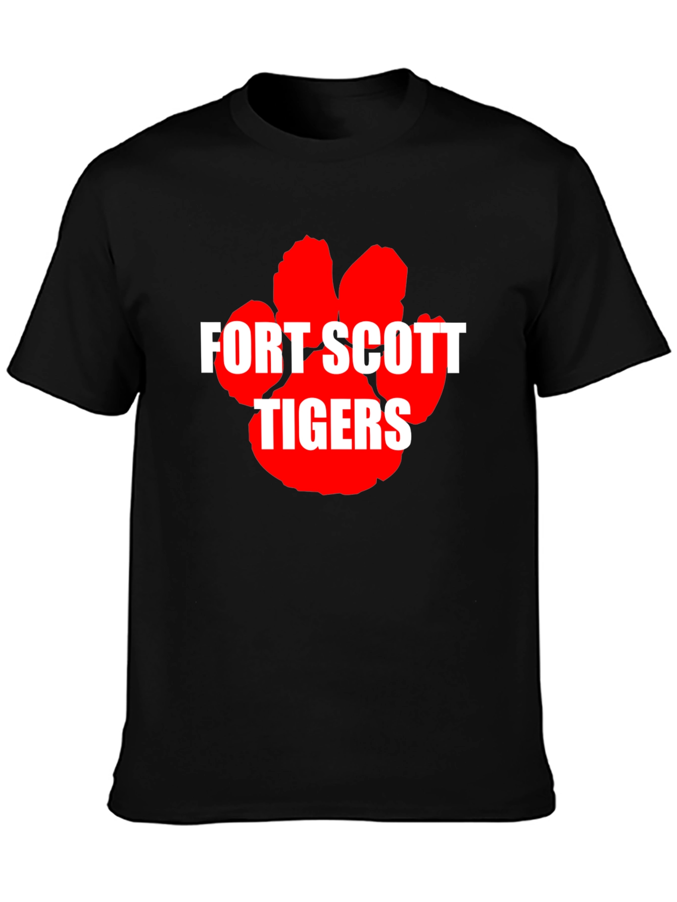 Fort Scott Tigers Graphic Tee - Black