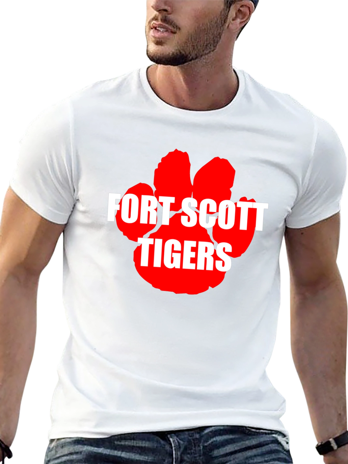 Fort Scott Tigers Graphic Tee - Black