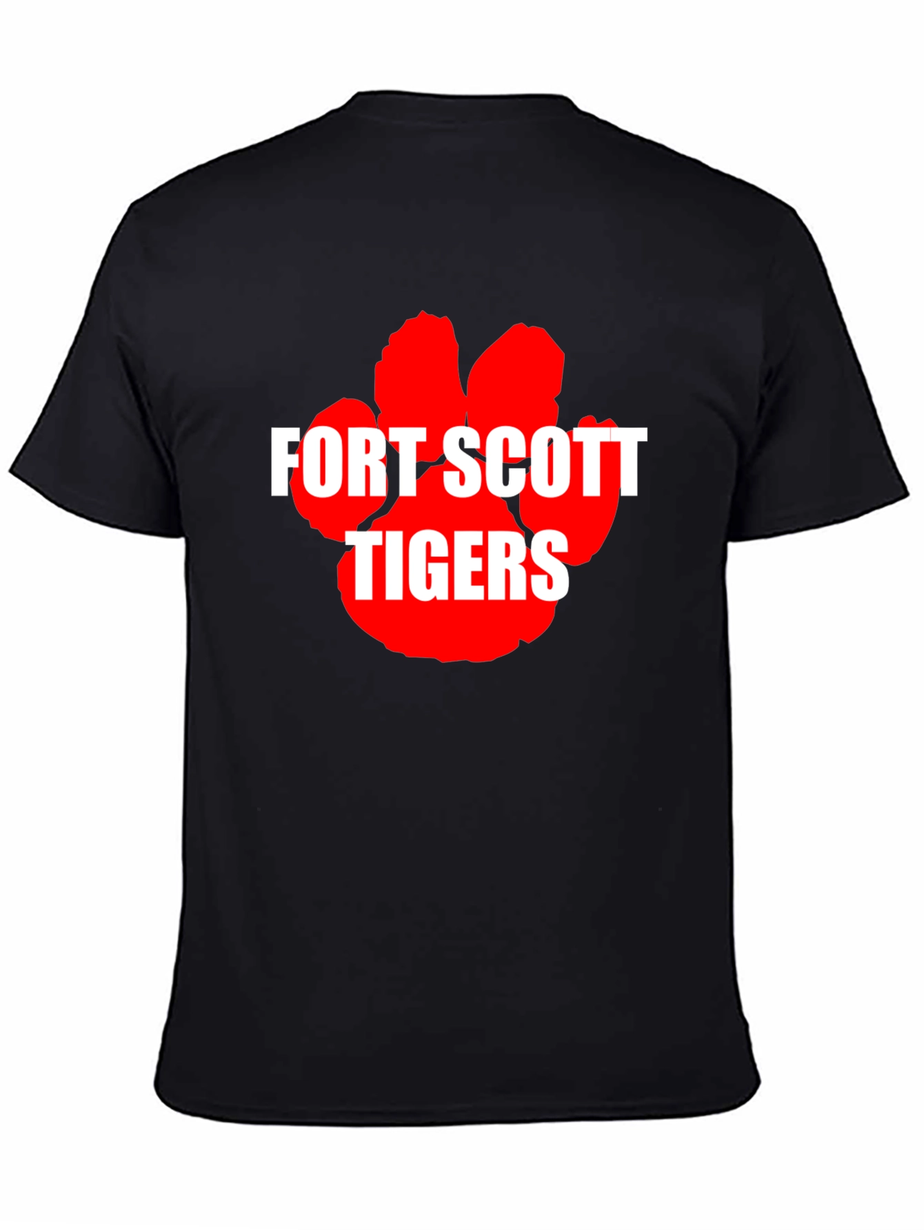 Fort Scott Tigers Graphic Tee - Black