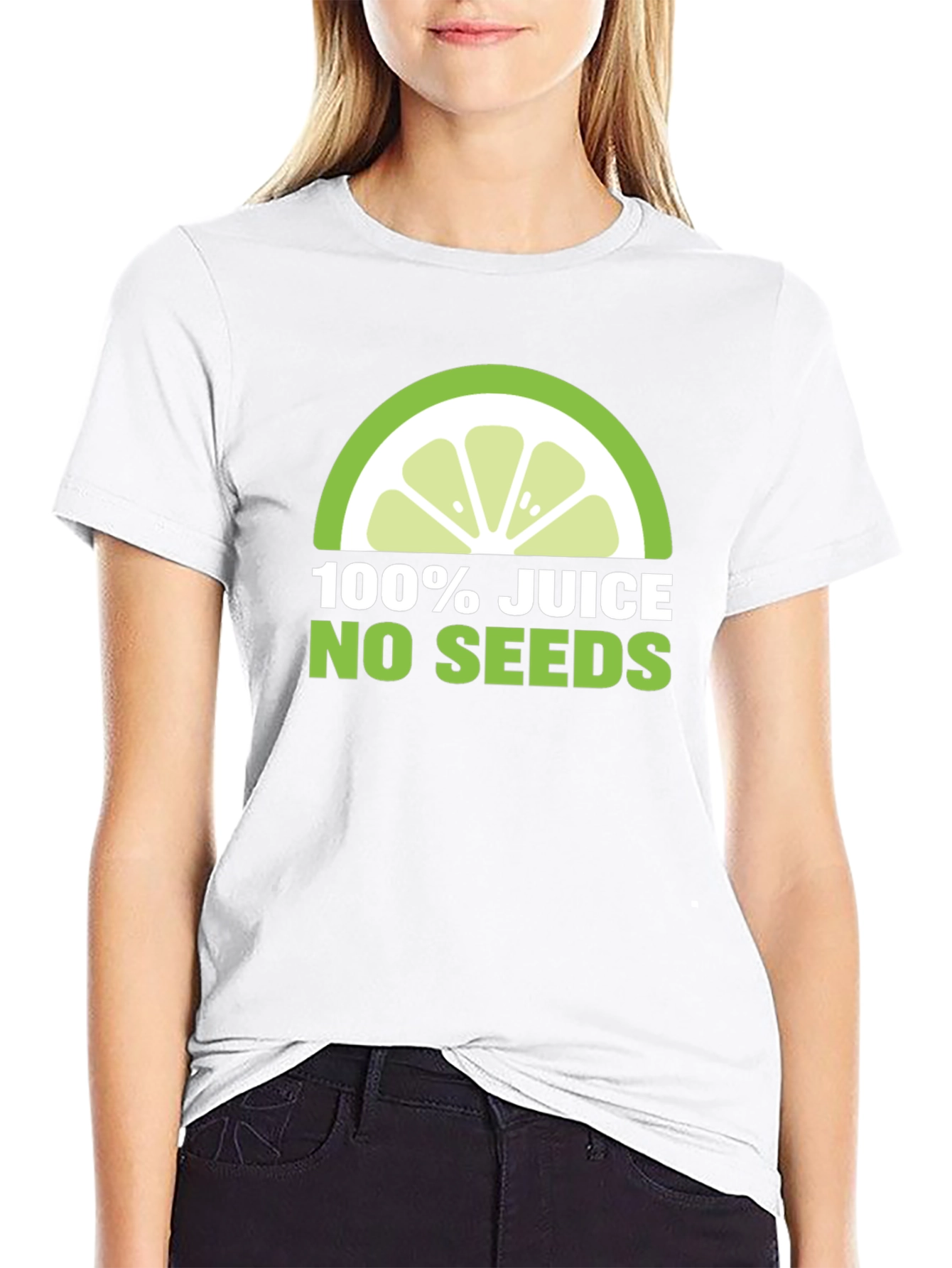 100% Juice No Seeds Graphic Tee