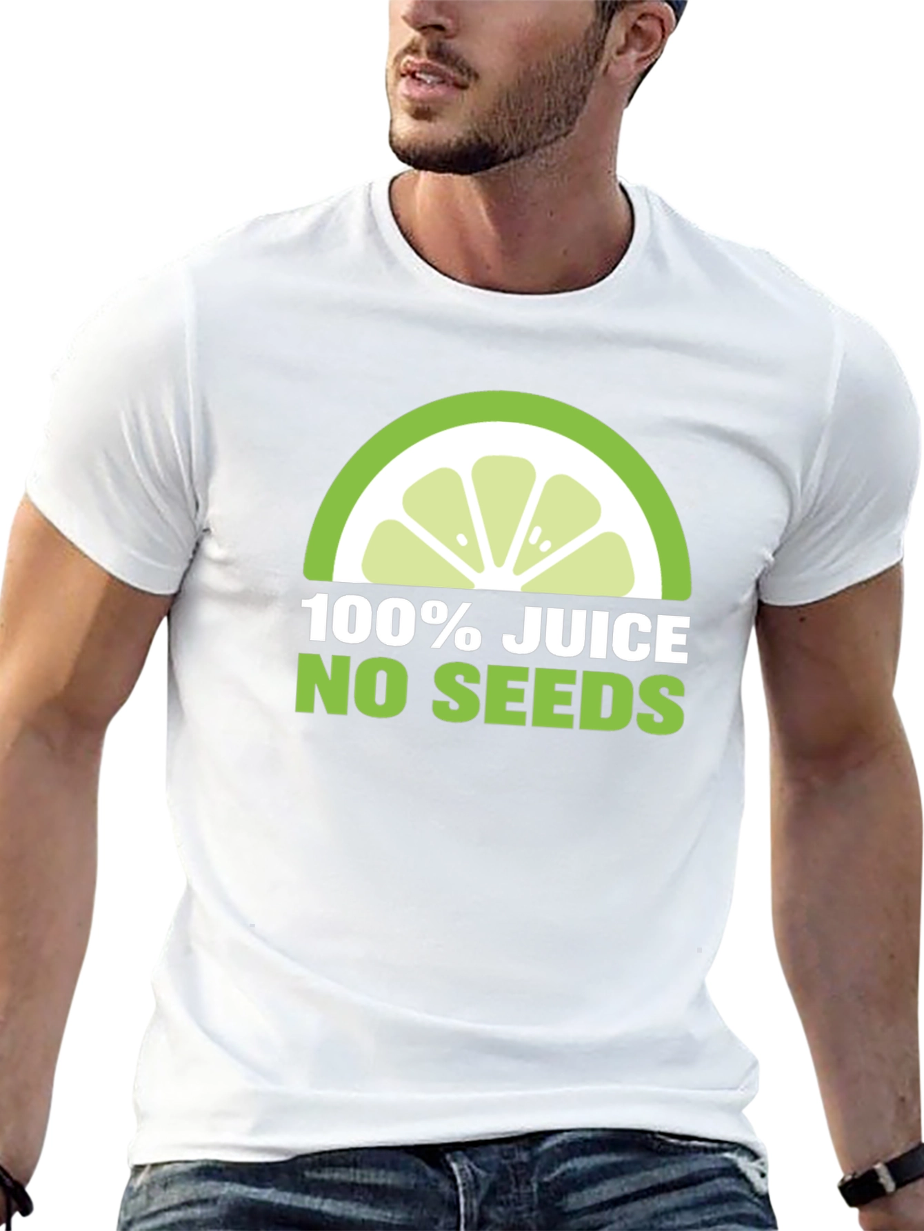 100% Juice No Seeds Graphic Tee