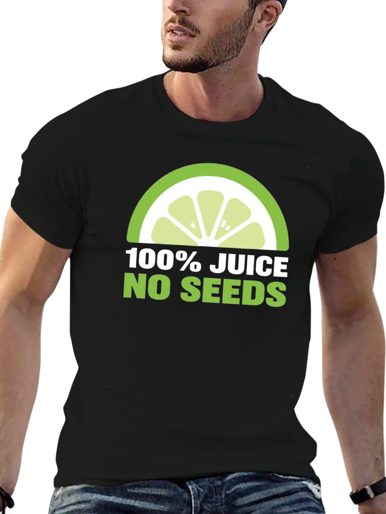 100% Juice No Seeds Graphic Tee