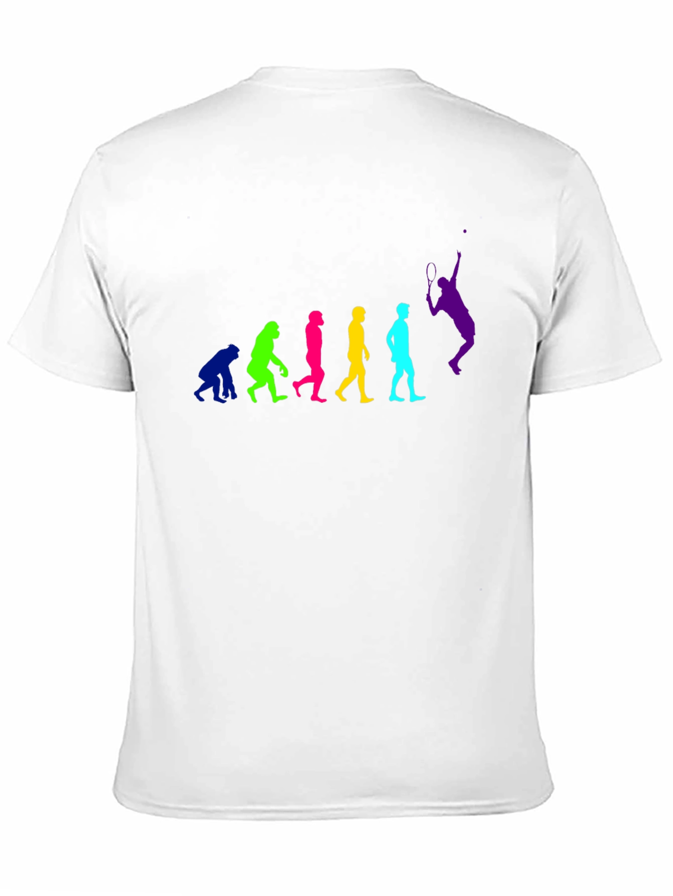 Evolution of Tennis Black T-Shirt