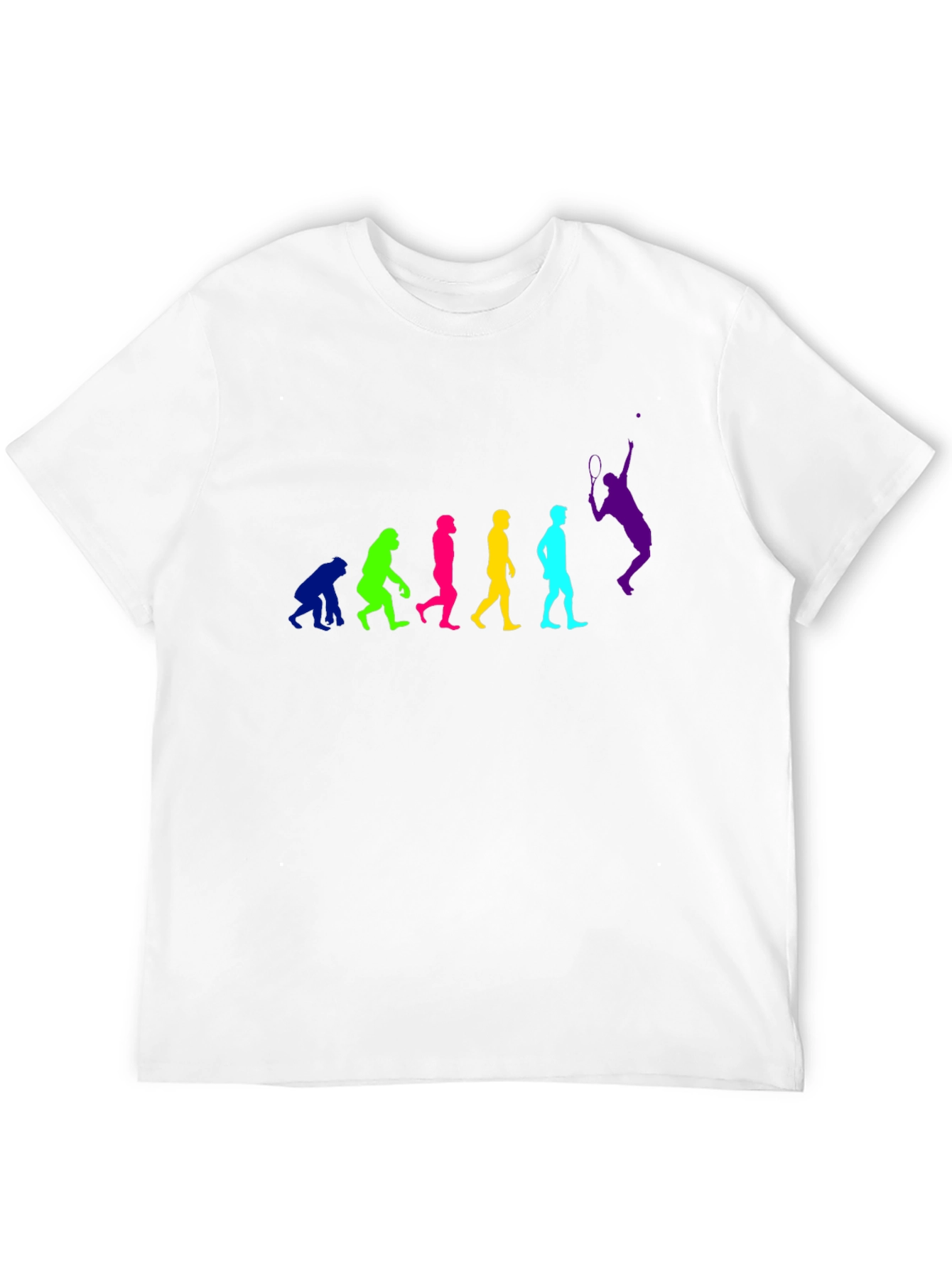 Evolution of Tennis Black T-Shirt