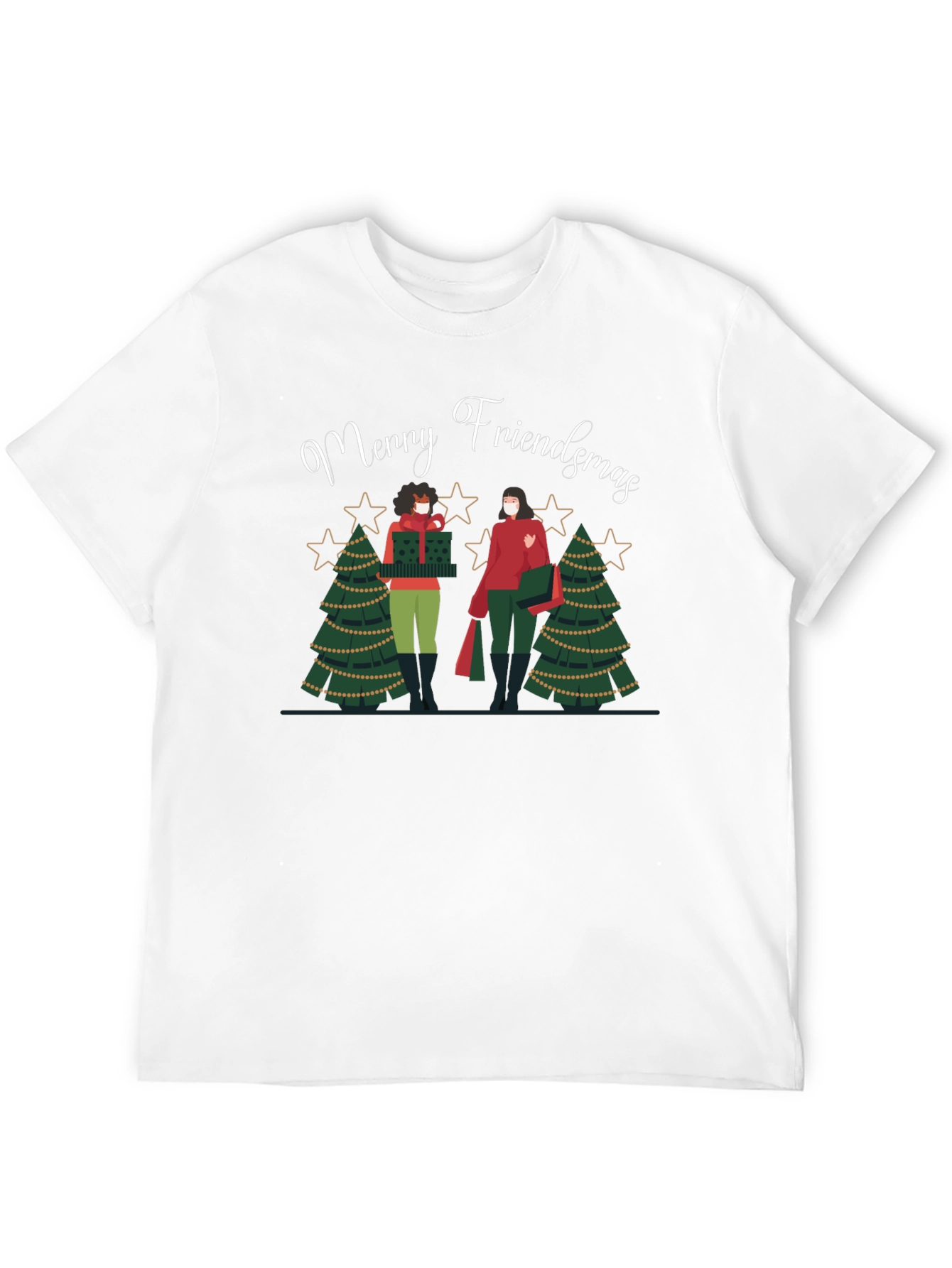 Merry Friendsmas Graphic Tee