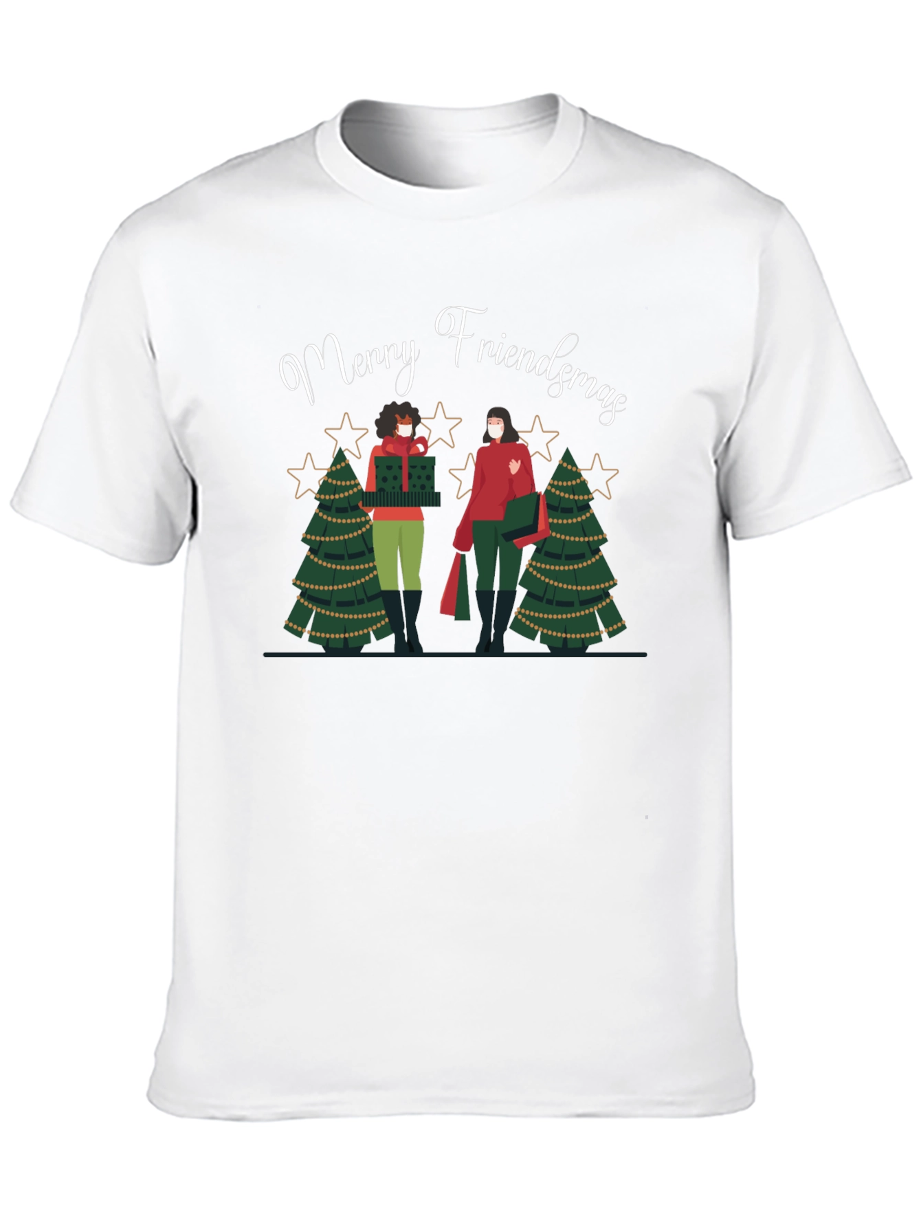 Merry Friendsmas Graphic Tee