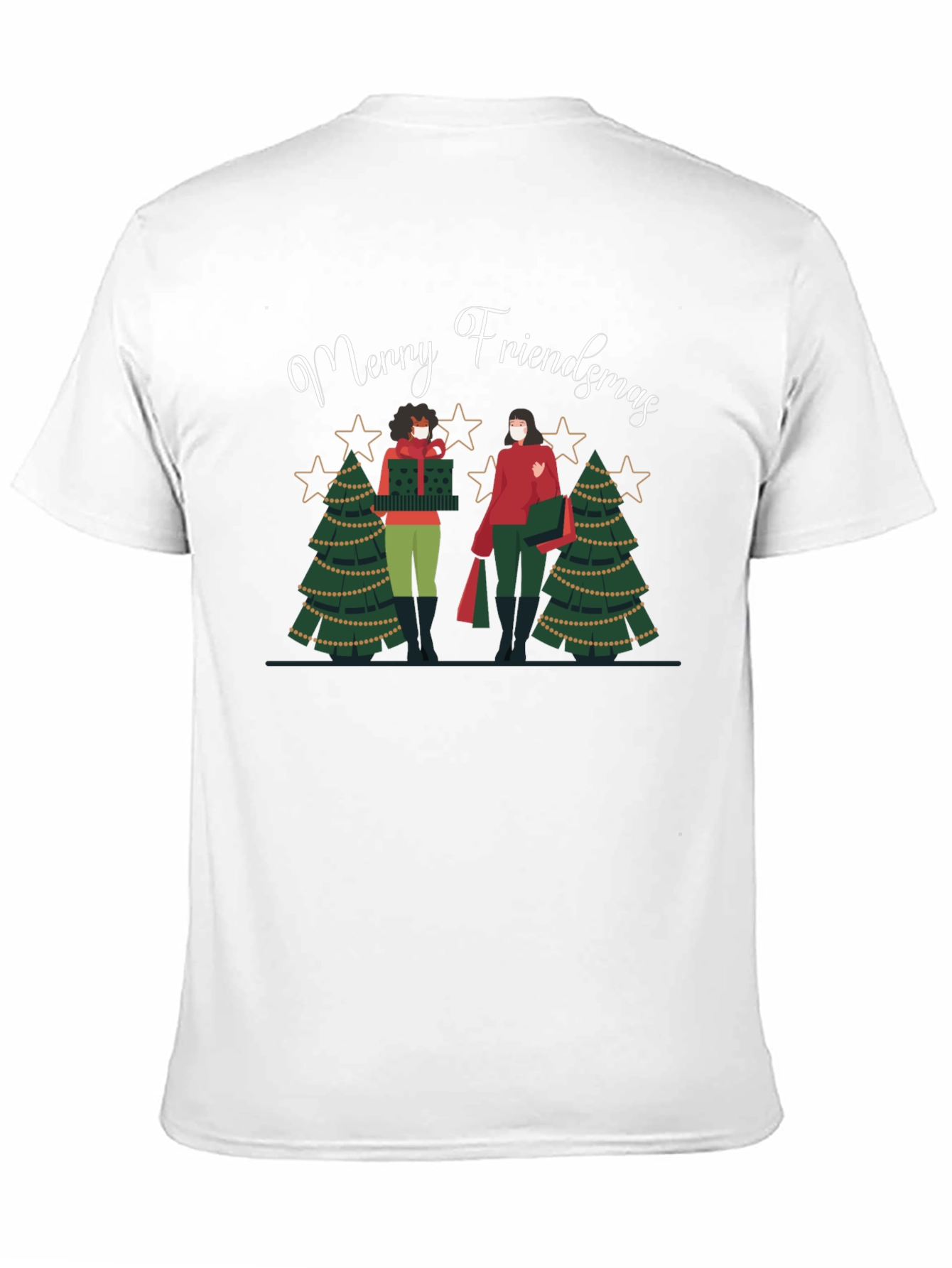 Merry Friendsmas Graphic Tee