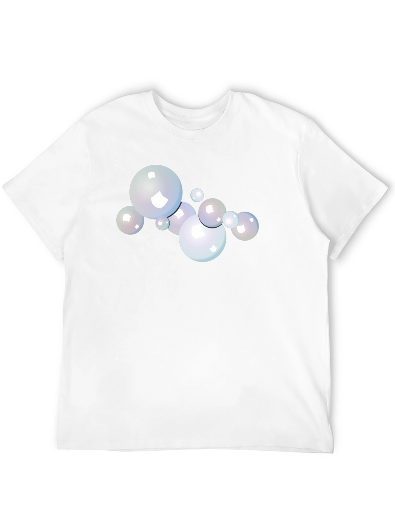 Bubble Graphic Black T-Shirt