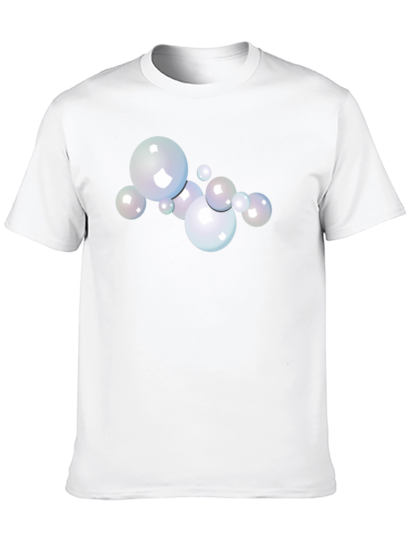Bubble Graphic Black T-Shirt