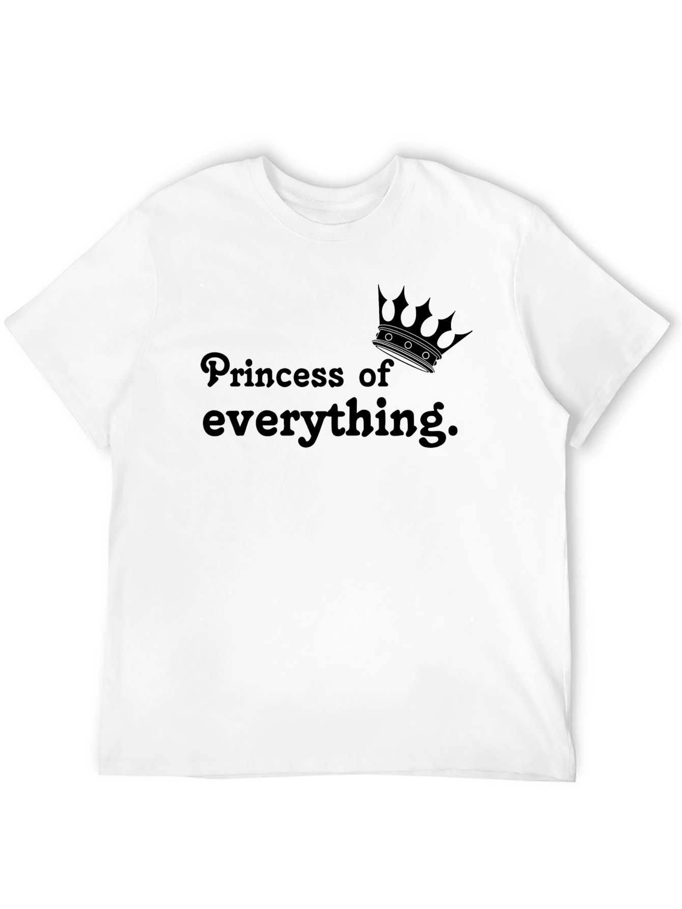 Princess of Everything Black Graphic Tee